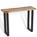 vidaXL Konsollbord teak 100x35x75 cm
