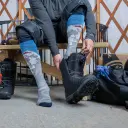 Skisokker til herre Darn Tough Yeti OTC M Gray