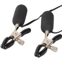 Fetish Fantasy Series Fetish Fantasy Brystklemmer med Vibrator     - Svart