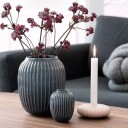 Kähler Hammershøi Vase 200 mm Antracitgrå