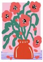 Flower Impression Plakat Plakat / 21x30cm