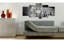 Bilde Leopard Black&White 100x50 Artgeist sp. z o. o.