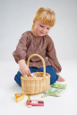 Tender Leaf Wicker Shopping Basket TL8286