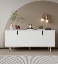 Latinara Konsollbord 180 cm - Hvit