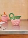 Rice Ceramic Milk Jug in Pink