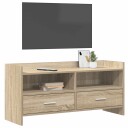  TV skap 100 x 33 x 47 cm Sonoma eik Konstruert tre