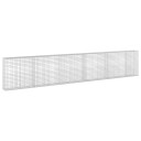 vidaXL Gabion med 3,5 mm Tråd og 5x5 cm Nett 550x30x100 cm