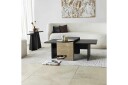 Dasina Sett med bord 82 cm - Svart