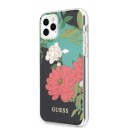 Guess Case For Iphone 11 Pro Max Guhcn65imlfl01 Black Hard Case Flower Collection