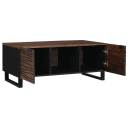  Kaffebord 100x54x40 cm laget av solid tre.