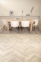 Venture Home   Spisegruppe Slider med 6 Berit spisestoler   Hvit