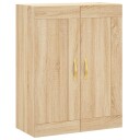  Veggskap sonoma eik 69,5x34x90 cm konstruert tre