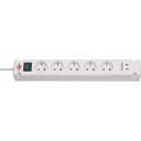 Brennenstuhl Bremounta Grenuttak 5 veis Med 2 USB C Ladeuttak USB C pluggblokk Bryter Og 3m Kabel Fordelingsboks For Veggmontering