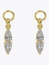 Snö Of Sweden Largo Crystal Pin Ear Gull ONE SIZE