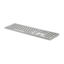 HP 970 Trådløst Programmerbart Tastatur med Bakbelysning - Sølv