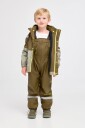 Nordbjørn Molde Fôret Regnsett Dark Olive/Shadow 134-140