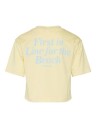 Vero Moda Girl Pastel Oversized Topp Mellow Yellow Dutch Canal (122/128)