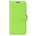 INCOVER Huawei P60 Pro Litchi Skinn Deksel m. Lommebok - Grønn