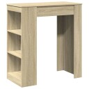  Barbord med stativer sonoma eik 95x47x103,5 cm konstruert tre 8721158386724