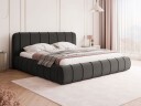 Calrosin Sengeramme 120x200 cm med Oppbevaring   Grå
