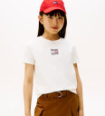 Tommy Hilfiger T skjorte Ivory Silke 10 år 140 T skjorte Hvit