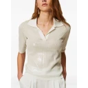 Twinset Dame Topper Blå L,