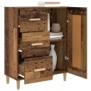 vidaXL Serviesskap Gammelt tre 69,5 x 34 x 90 cm Konstruert tre