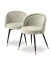 Chloé Dining Chair Clarck Sand set of 2