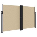  Uttrekkbar sidemarkise beige 140x600 cm 4004615