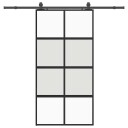  Svart 102,5x205cm Herdet Glass