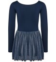 Hummel Hmljr Glitter Tights Gymsuit L/S   Navy   140