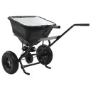 vidaXL Manuell saltspreder PVC og stål 106x73x76 cm 45 L