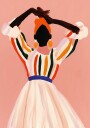 Vibrant Silhouette Plakat / 70x100cm