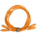 UDG Gear Lydkabel 2x Rca - 2x Rca Orange 1,5m