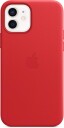 Apple Leather Case With Magsafe Iphone 12, Iphone 12 Pro Produkt (rød)