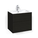 Macro Design Crown Frame Servantskap 2 Skuff - med Light Servant Svart eik / 60cm 8