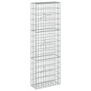 vidaXL Gabion med 5 mm Tråd og 5x10 cm Maske 50x20x150 cm