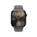 Apple Watch S10 42mm GPS+Cel naturlig titan/stengrå Sport Band M/L