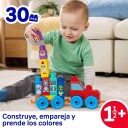MEGA Bloks Bloks First Builders Build & Match Animal Tractor Block Toy 30 Pieces For Toddler Multi/patterned ONE SIZE