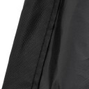 Dobbelt trekk eggeformet stol svart Ø 146x210 cm 420D oxford