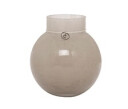 Glassvase Rund Ø 13 x 14 cm Glass Beige