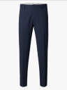 Selected Homme Slim-Oasis Linen Trousers Blå 54