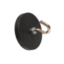 Gummimagnet med krok Ø66mm Magnetstyrke 20 kg