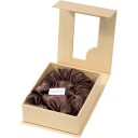 Lenoites BlowoutTie® in Mulberry Silk Mocha/Espresso Small