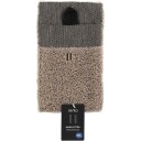 Rento Linen Terry Wash Mitten 14x24 cm Black/Linen