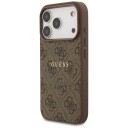 Guess 4G Ring Classic Logo MagSafe Deksel til iPhone 17 Pro - Brun