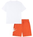 Nike Nkn Club Tee & Short Set Orange 98/104