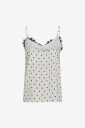 co’couture Undertøystopp Amelicc Dot Lace Singlet Natur