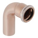 Geberit Mapress 28 mm Bend med Muffe 90° Pressfitting
