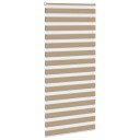  Sebragardin sandbrun 95x200 cm stoff bredde 90,9 polyester